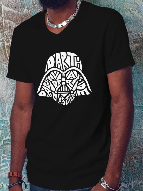 Men-Darth-Vader-T-shirt-bLACK