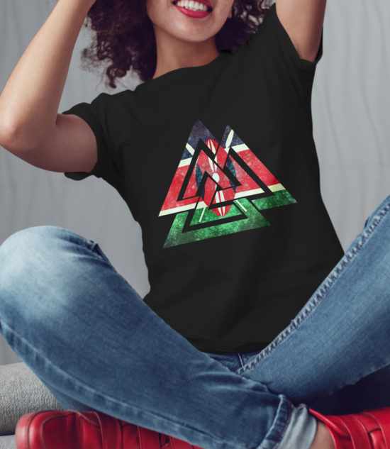 Mt-Kenya-T-Shirt-Ladies-Black