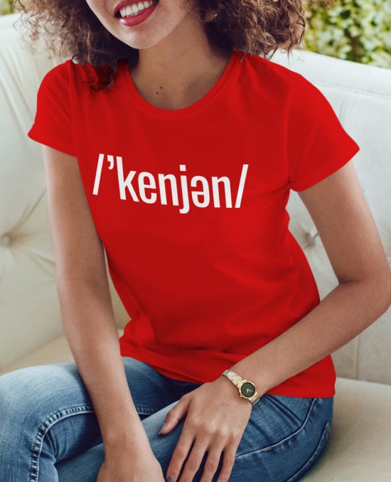 Kenyan-T-shirt-Ladies-Red-