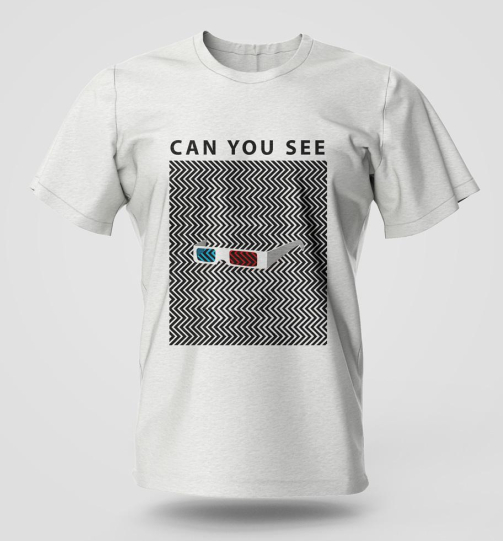 Can You See streetwear graphic T-shirt in high quality cotton with long lasting graphic print, urban fashion and street style apparel for Nairobi and Kenya.