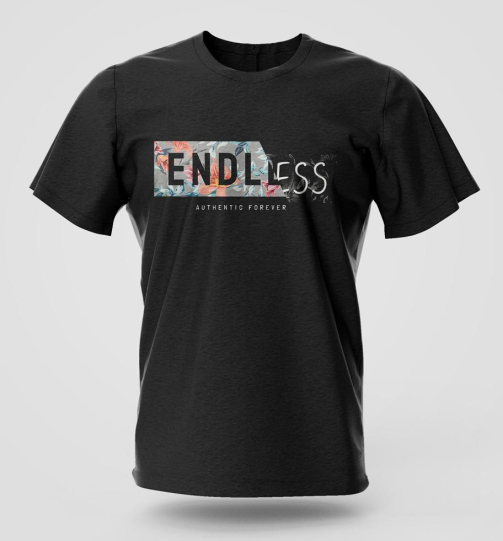 Endless streetwear graphic T-shirt in high quality cotton with long lasting graphic print, urban fashion and street style apparel for Nairobi and Kenya.