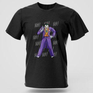 The Joker comic graphic T-shirt in high quality cotton with long lasting print, Nairobi and Kenya streetwear fashion.