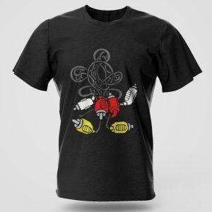 Mickey Mouse comic graphic T-shirt in high quality cotton with long lasting print, Nairobi and Kenya streetwear fashion.