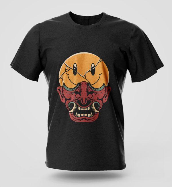 Oni Smiley T-Shirt