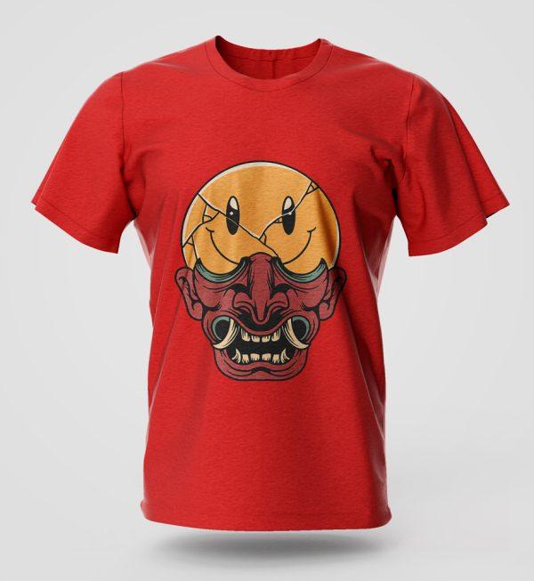 Oni Smiley T-Shirt