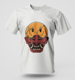 Oni Smiley T-Shirt