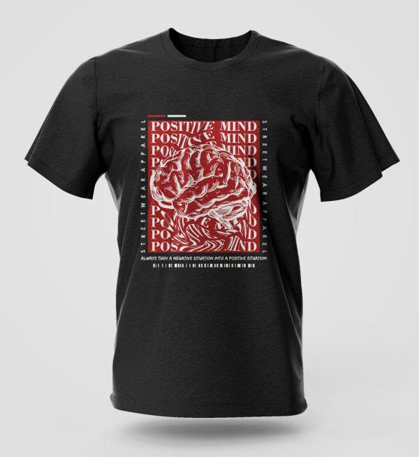 Positive mind t-shirt