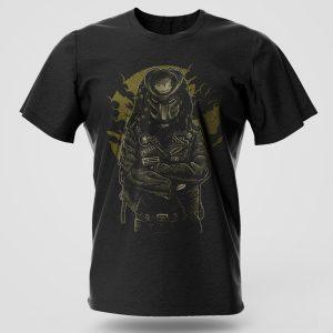 Predator comic graphic T-shirt in high quality cotton with long lasting print, Nairobi and Kenya streetwear fashion.