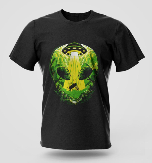 Abduction street wear graphic T-shirt in high quality cotton with long lasting graphic print, Nairobi and Kenya street fashion.