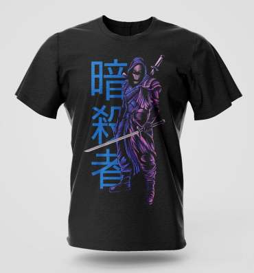 Urban Samurai Black T-Shirt