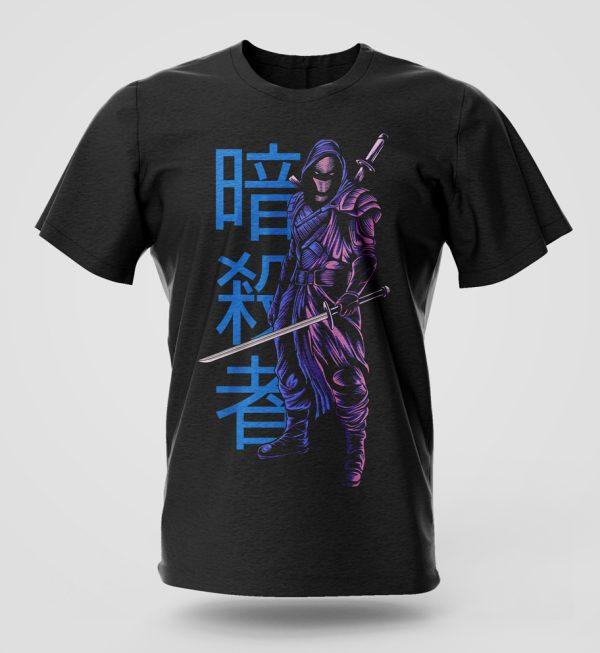 Urban Samurai Black T-Shirt