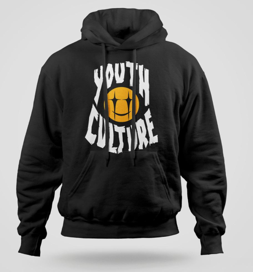 Youth Culture street wear graphic hoodie in good quality heavy cotton with long lasting graphic print, Nairobi and Kenya fashion.