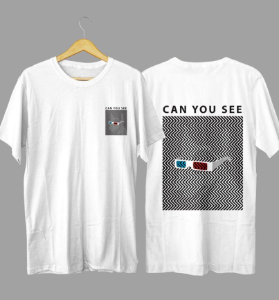 Can You See streetwear graphic T-shirt in high quality cotton with long lasting graphic print, urban fashion and street style apparel for Nairobi and Kenya.
