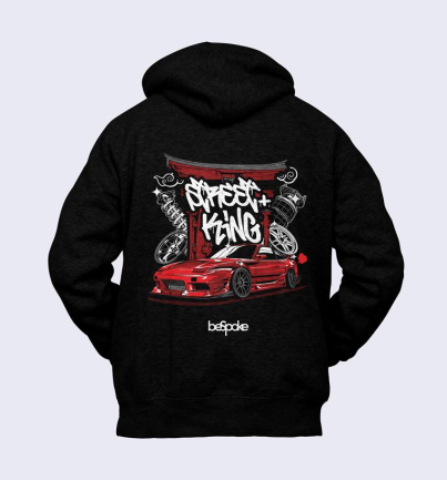 Street-King-Black-Hoodie