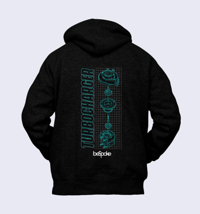 Turbocharger-Black-Hoodie